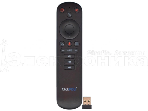 пульт дистанционного управления clickpdu g50s air mouse с гироскопом и голосовым управлением  2.4g  фото