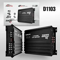 усилитель звука автомобильный carlive dl-01 45.1, 2200w, 4-х канальный  фото