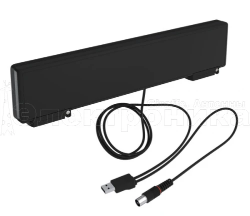 Антенна ТВ комнатная цифровая с усилителем HORIZON-USB эфирная для DVB-T2 Рэмо BAS-5310-USB купить в г.Краснодар