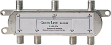 делитель gl01-06  green line  5-2400 мгц   эфирно-спутниковый с проходом питания 1х6  фото