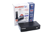 Цифровая приставка LUMAX DV3211HD эфирный DVB-T2/C тв ресивер бесплатное тв TV-тюнер медиаплеер IPTV от магазина Электроника GA