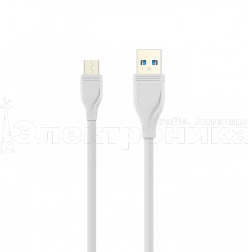 кабель usb 3.1a miaimi x01 (microusb) 1м/500  фото