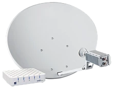  комплект спутникового интернета триколор  ( "gemini i" (a3ccc "skyedgeii-c-0.76/ka") без  кронштейн  фото
