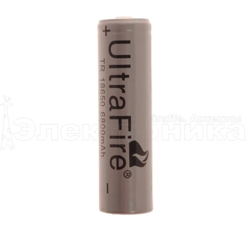 аккумулятор ultrafire g60 18650 ltp-04 (6800mah, 2400 ma 3.7v) перезаряжаемая литий-ионная батарейка  фото