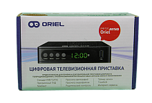 Ресивер цифровой Oriel 415 D эфирный DVB-T2/C тв приставка ТВ без абонплаты TV-тюнер медиаплеер от магазина Электроника GA