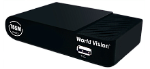 Ресивер  эфирный HD (DVB-T2) World-Vision T65M   пласт, ДолбиАС3 шнур RCA от магазина Электроника GA