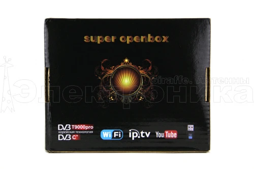 Ресивер цифровой HD SUPER OPENBOX DVB-T9000pro эфирный DVB-T2/C тв приставка, тв тюнер, медиаплеер от магазина Электроника GA