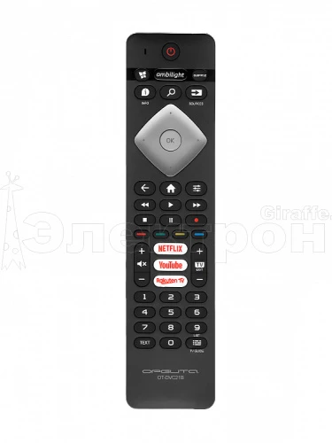 пульт универсальный орбита ot-dvc21b для телевизоров lcd/led philips  фото