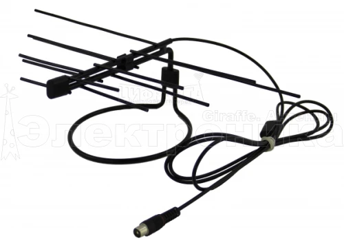 Антенна ТВ комнатная цифровая Альфа MICRO-01 эфирная для DVB-T2 телевидения Electronics купить в г.Краснодар