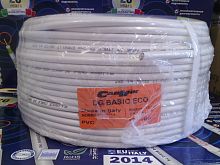 кабель  cablink (alliance) dg basic eco,  75 ом, pvc,белый,100м     за 1 метр  фото