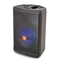 колонка портативная напольная орбита kts-1280 с bluetooth черная (tf, aux, usb, fm)  фото