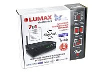 Цифровая приставка LUMAX DV4205HD эфирный DVB-T2/C тв ресивер бесплатное тв TV-тюнер медиаплеер IPTV от магазина Электроника GA