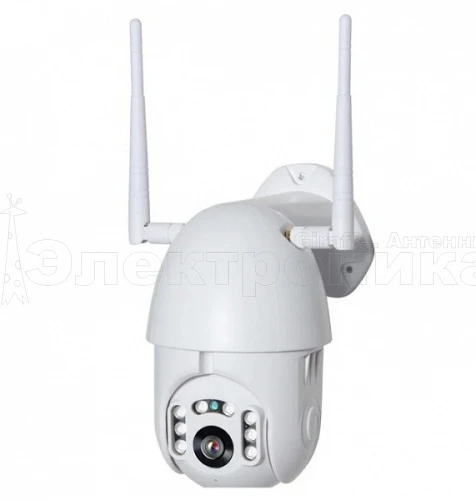 видеокамера ip wi-fi уличная орбита ot-vni22(с381) белая 2 mп, 3.6 мм, lan порт, microsd, подсветка  фото