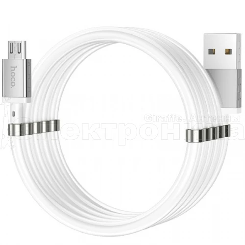 кабель hoco u91 usb 2.4a (microusb) 1м  фото