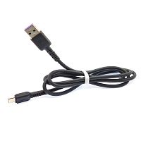 кабель usb - type-c орбита ot-smt27 шнур для телефона черный, длина 1м, 3a  фото