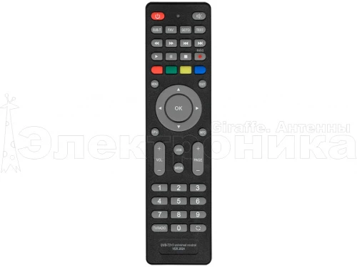 пульт универсальный dvb-t2 +3 version2024 для приставок !  универсальный для разных моделей dvb-t2  фото