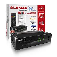 Цифровая приставка LUMAX DV2117HD эфирная, DVB-T2, тв бесплатно, тюнер, ресивер, приемник. тв от магазина Электроника GA