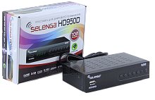 Ресивер цифровой SELENGA HD950D эфирный DVB-T2/C тв приставка бесплатное тв тюнер медиаплеер от магазина Электроника GA